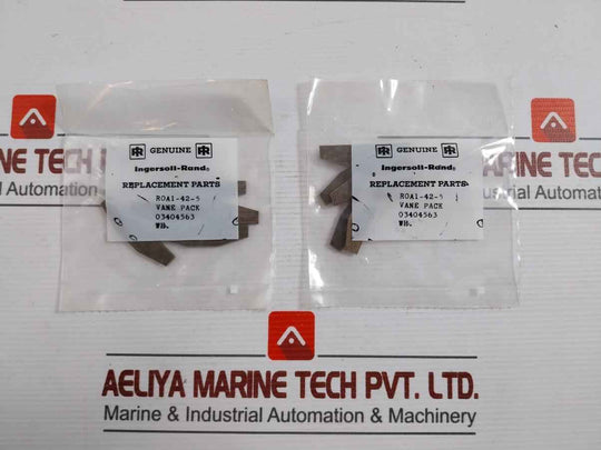 Ingersoll-rand Roa1-42-5 Vane Pack 03404563 2 Packet (1 Packet=5 Pcs)