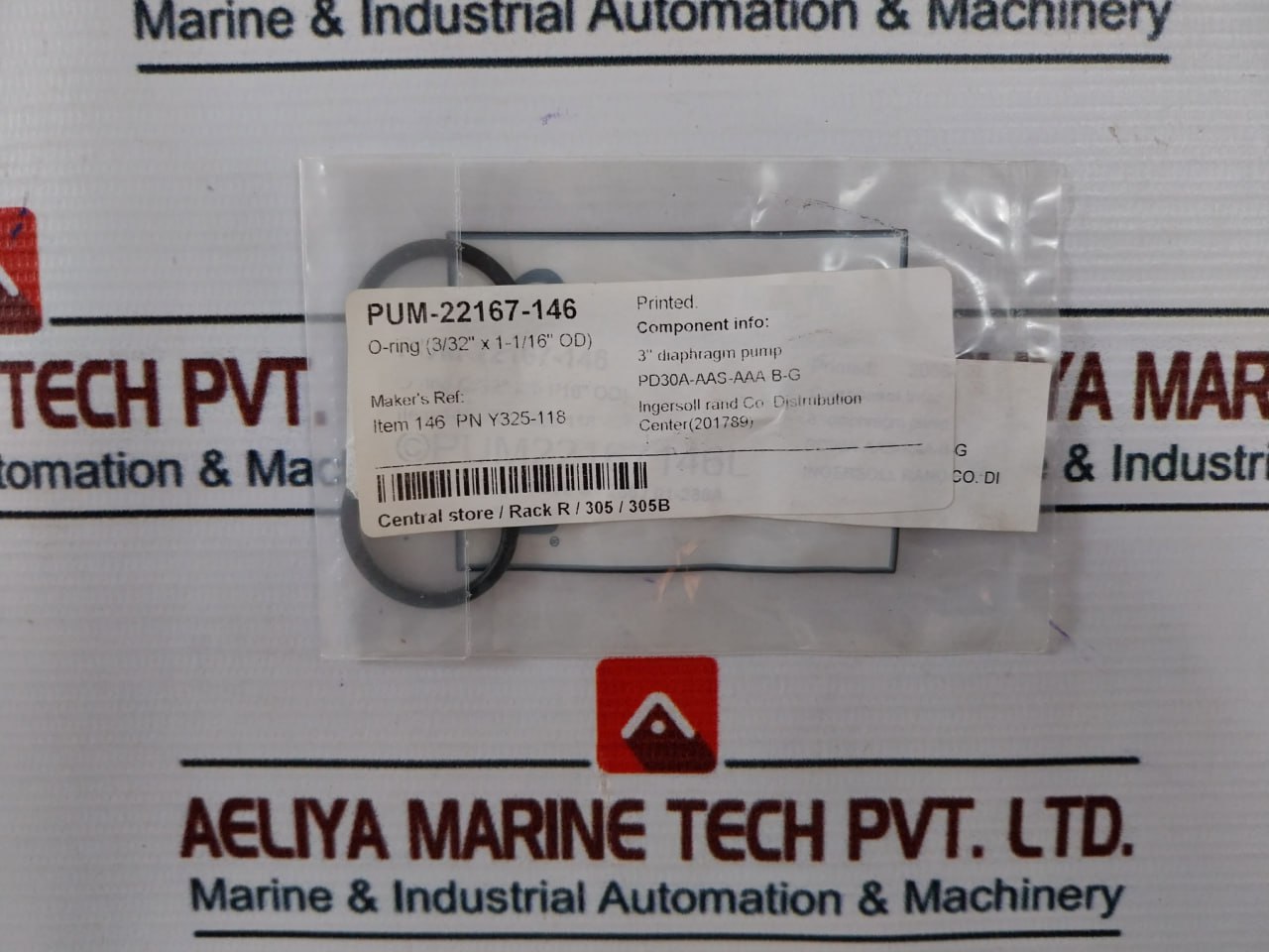 Ingersoll-rand Y325-118 O-ring 3