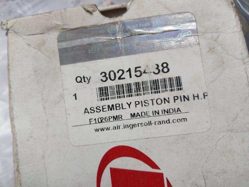 Ingersoll Rand 30215438 Piston-pin Assembly 1.625 Inch For Start Air Compressor
