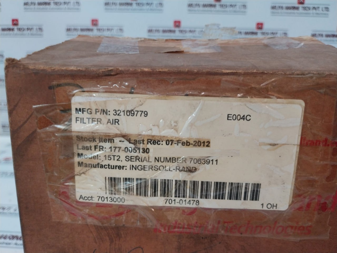 Ingersoll Rand 32109779 Air Filter Complete