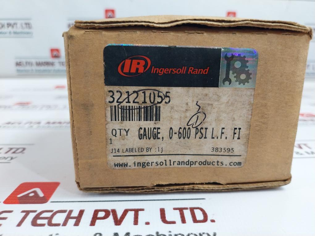 Ingersoll Rand 32121055 Pressure Gauge With Bracket 0-4100 KPA ID: 315.304.0009