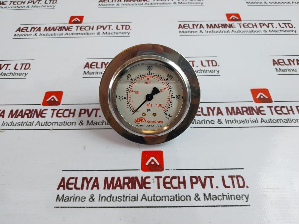 Ingersoll Rand 32121055 Pressure Gauge With Bracket 0-4100 KPA ID: 315.304.0009