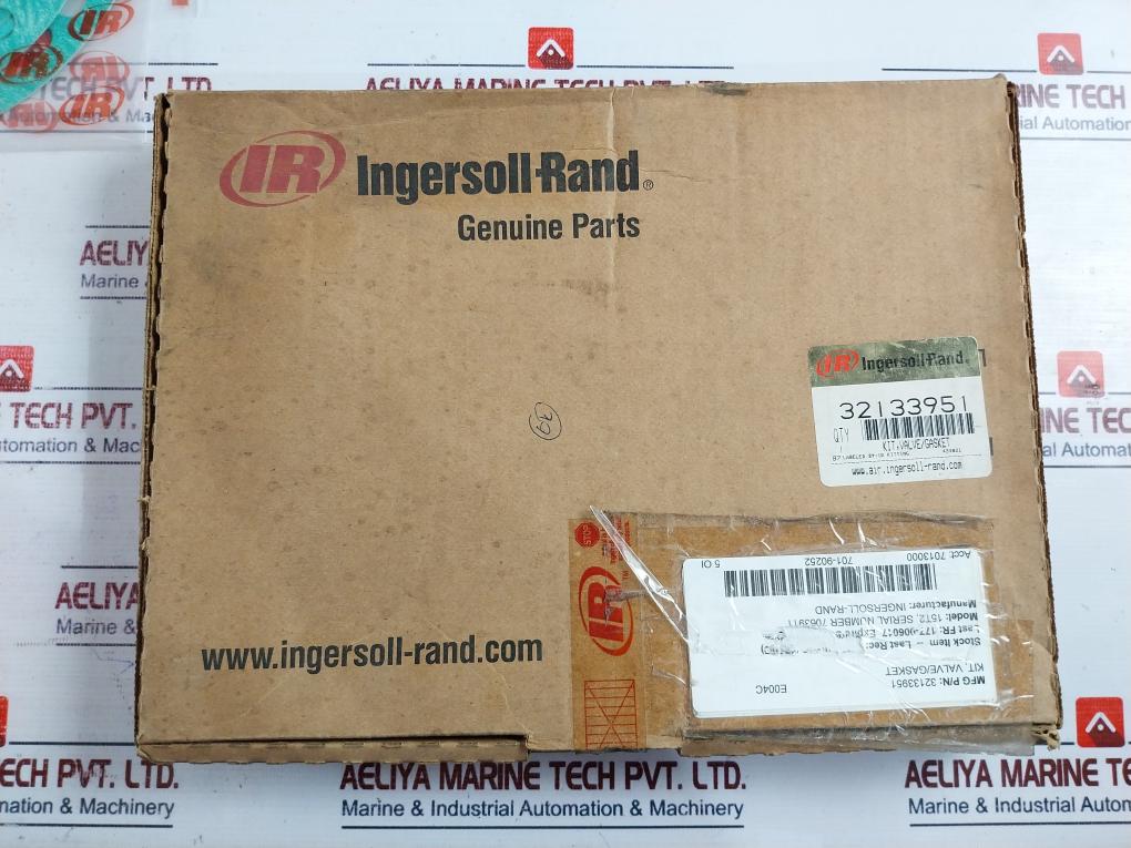 Ingersoll Rand 32133951 Plate , Spring , Top/Bottom Airhead, Valve/Gasket Kit