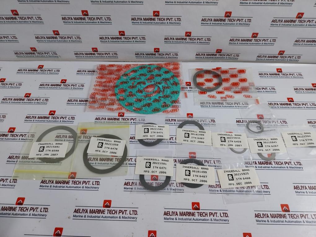 Ingersoll Rand 32133951 Plate , Spring , Top/Bottom Airhead, Valve/Gasket Kit