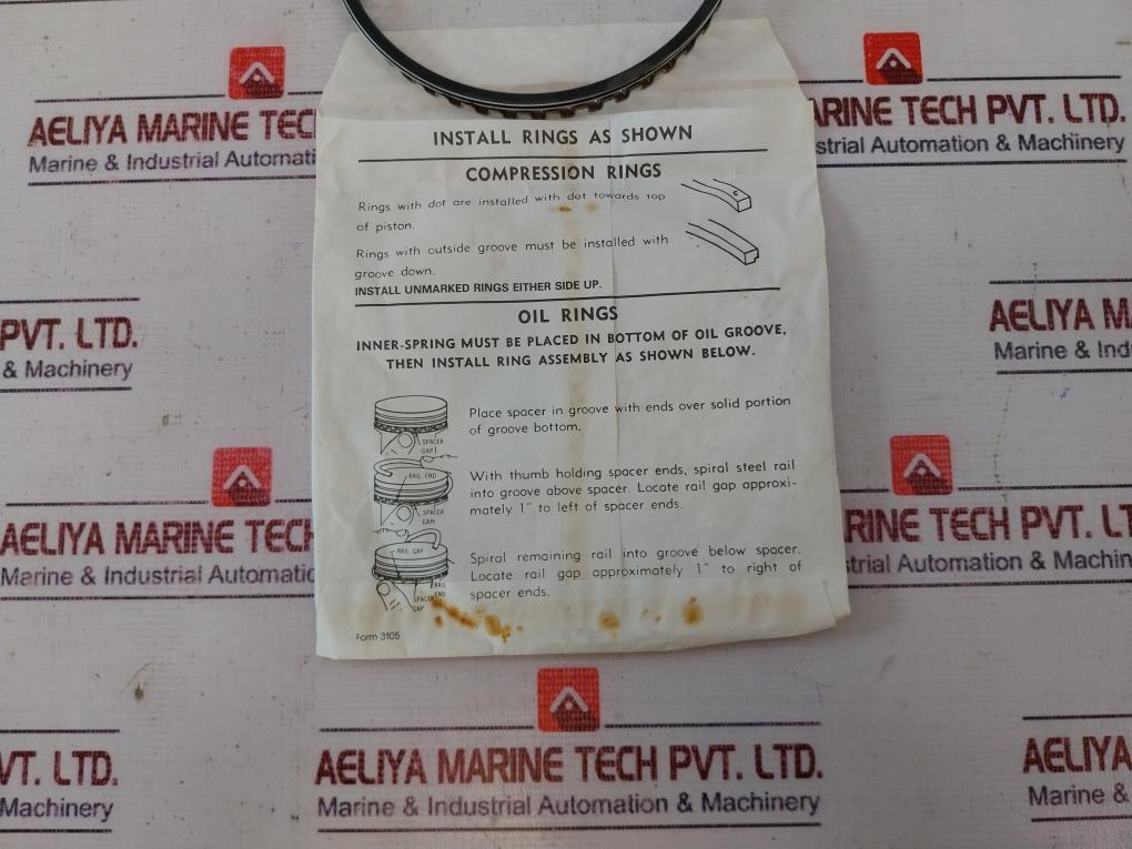 Ingersoll Rand 32194144 Ring Set For 1st Stage