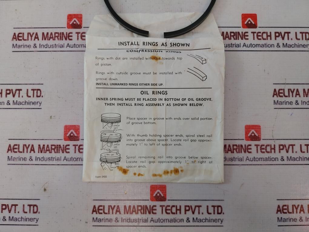 Ingersoll Rand 32194144 Ring Set For 1st Stage