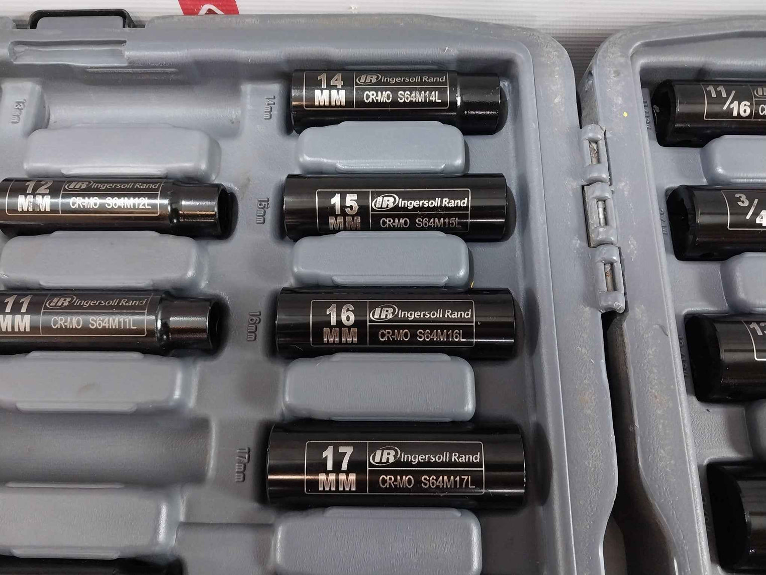 Ingersoll Rand Sk34C86-300 Socket Set 21Mm S64M21 S64H1-116L (Incomplete)