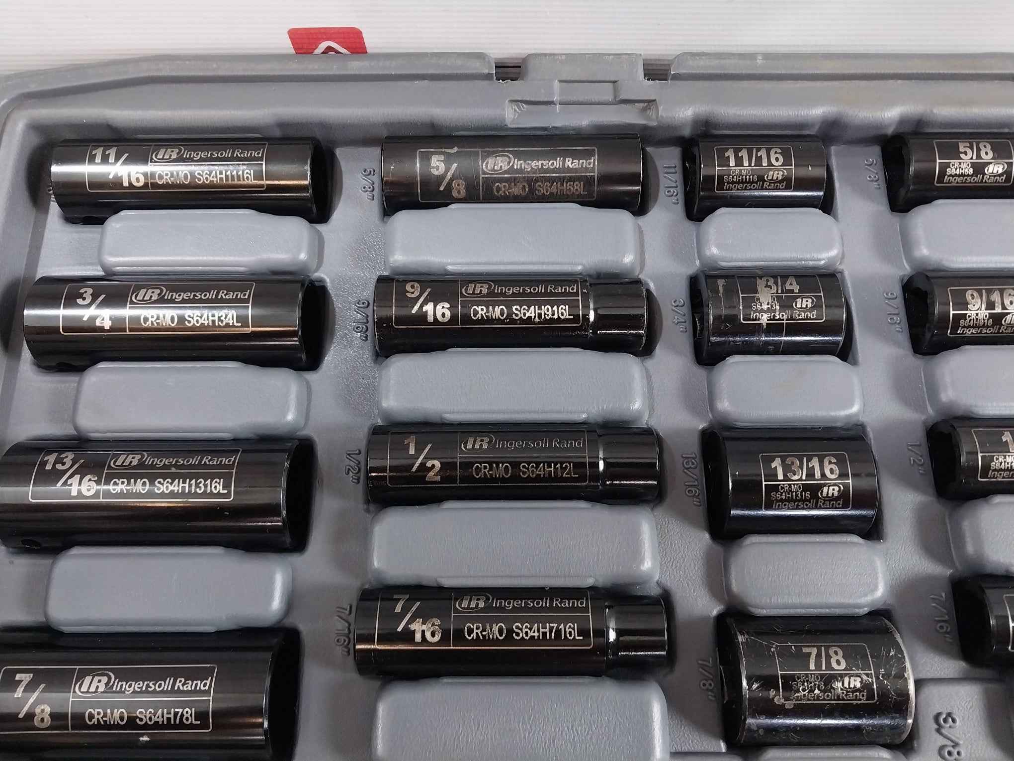 Ingersoll Rand Sk34C86-300 Socket Set 21Mm S64M21 S64H1-116L (Incomplete)