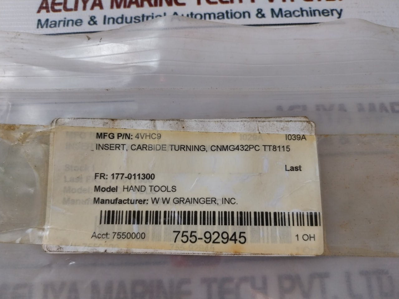 Ingersoll Cnmg432 Pc Tt8115 Insert Carbide Turning 4Vhc9