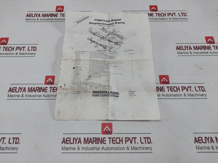 Ingersoll Rand 150Bm-tk2 Tune-up Kit Spl1216