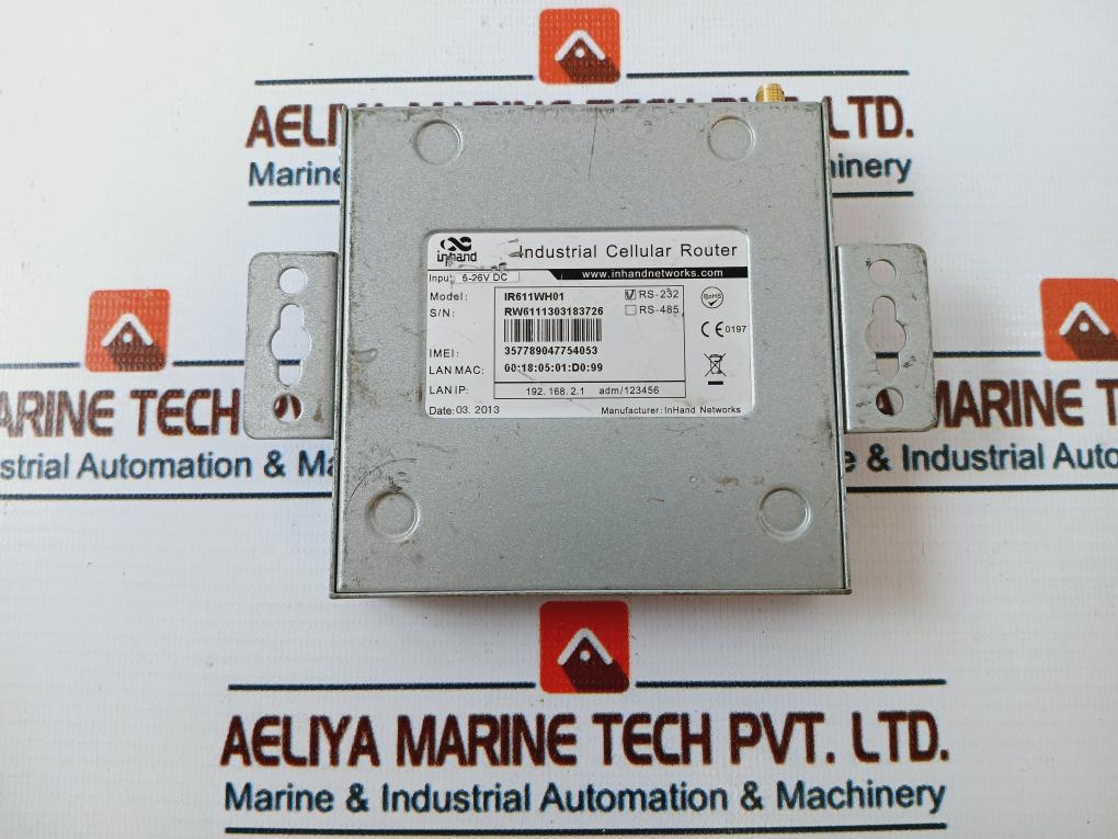 Inhand Networks IR611WH01 Industrial Cellular Router