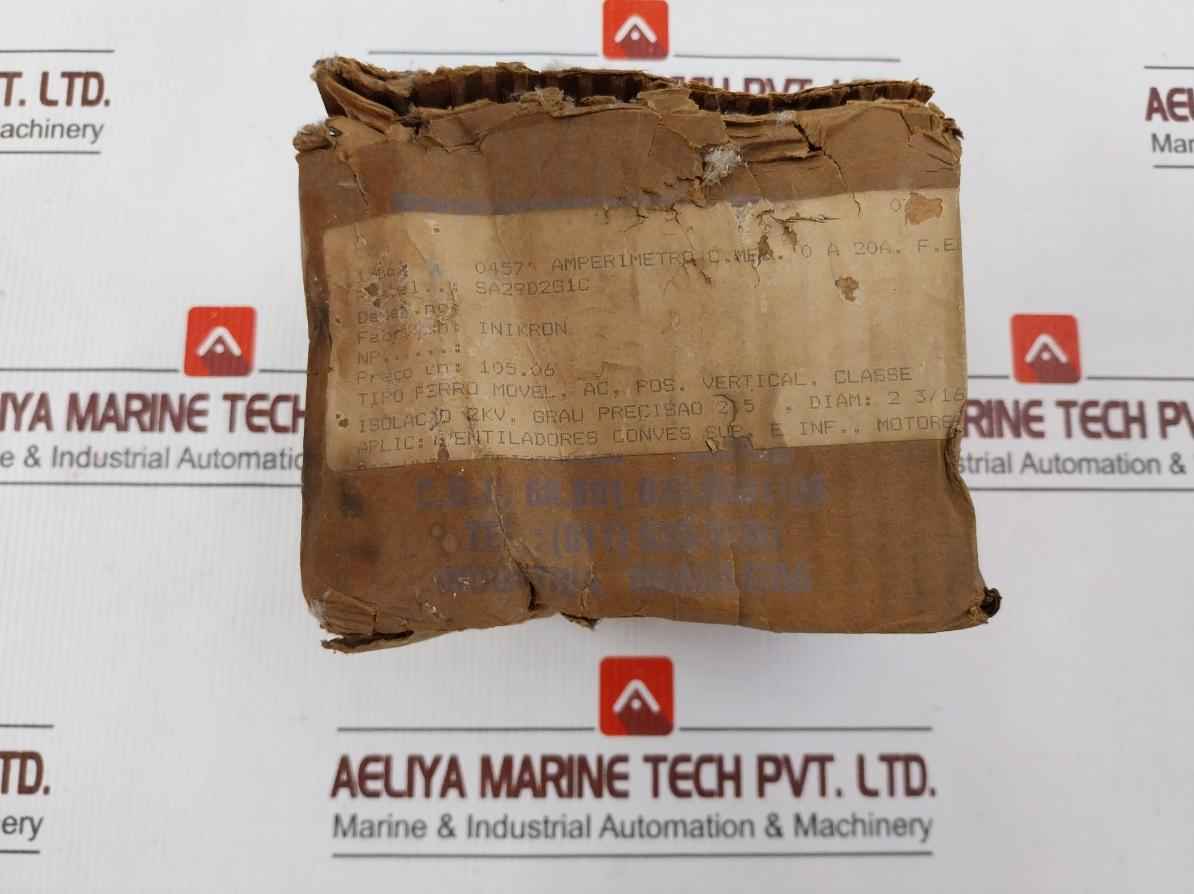 Inikron 0-20/100A Analog Amperemeter