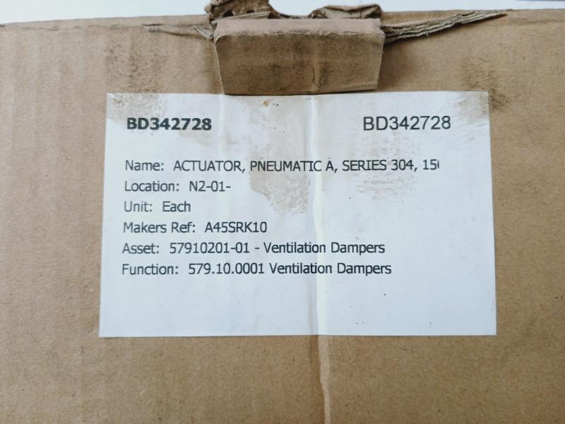 Injoy A-45-sr-k10 Stainless Steel Pneumatic Actuator 29psi(2bar)~116psi(8bar)