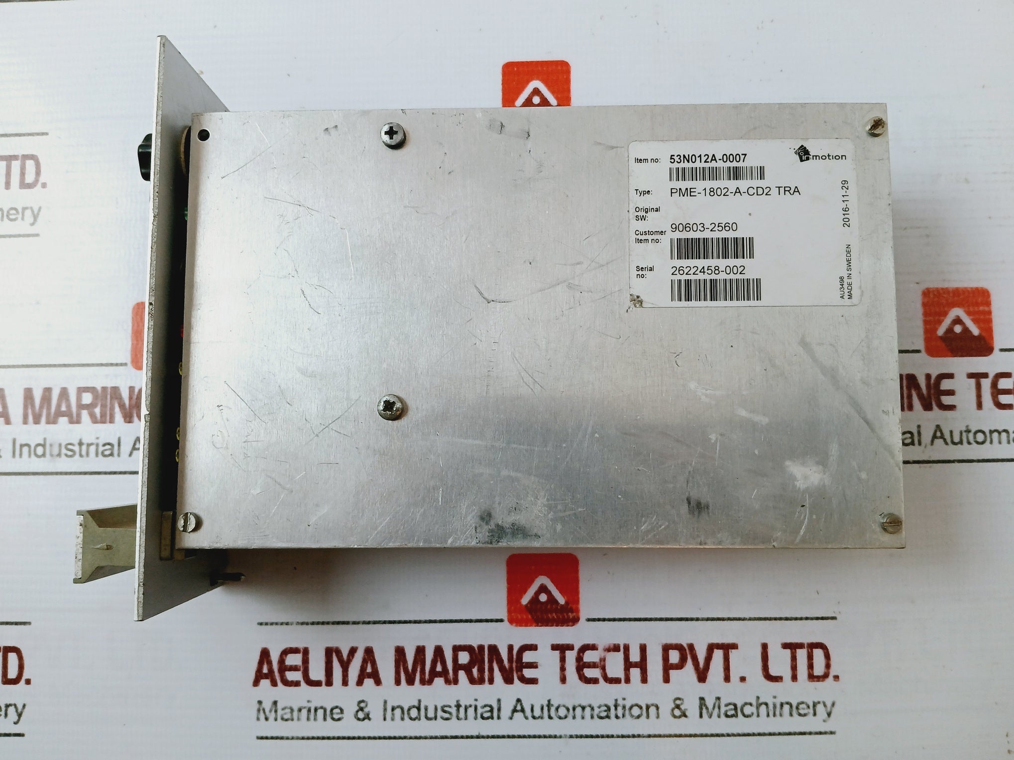Inmotion Tetra Pak Pme-1802-a-cd2 Tra Motor Controller Module 53N012A 230Vac