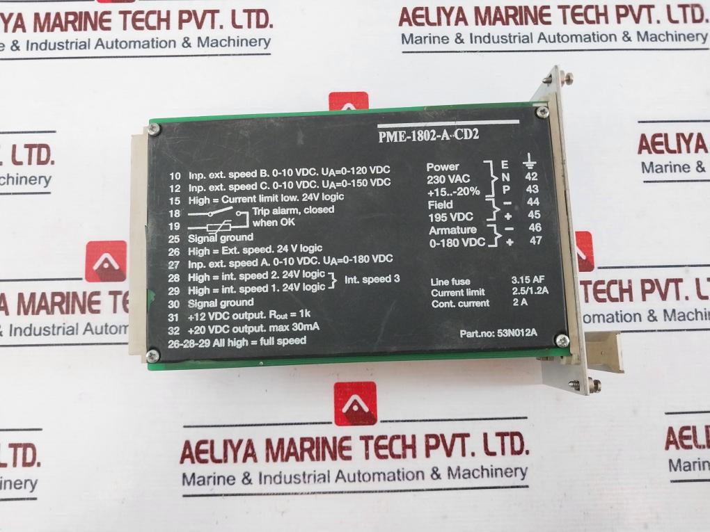 Inmotion Tetra Pak Pme-1802-a-cd2 Tra Power Supply Module 53N012A