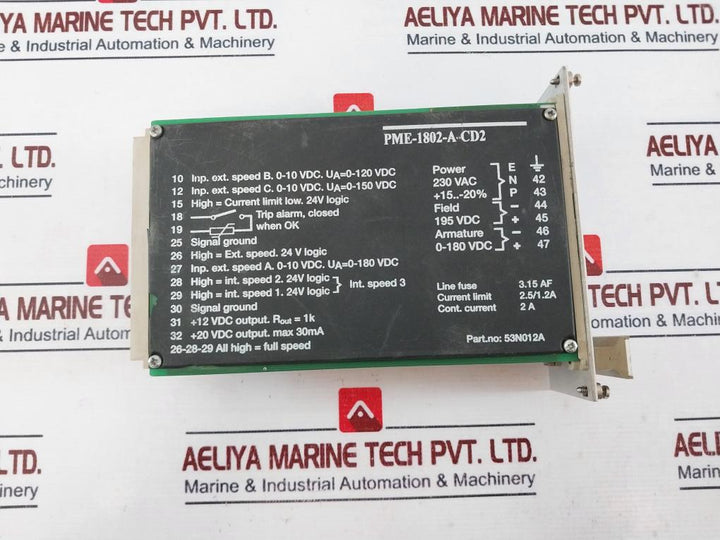 Inmotion Tetra Pak Pme-1802-a-cd2 Tra Power Supply Module 53N012A