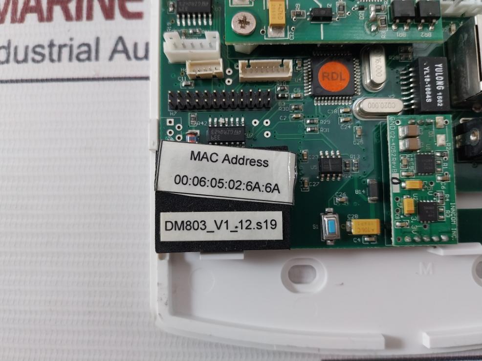 Inncom B574 Network Controller 12Vdc 200Ma R38E37910D Rev.B 94V-0 E226252