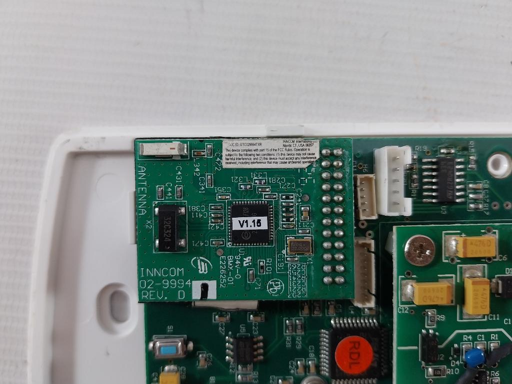 Inncom B574 Network Controller 12Vdc 200Ma R38E37910D Rev.B 94V-0 E226252