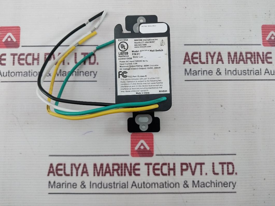 Inncom S217D4 Wall Switch Class-b 3.5A 400W