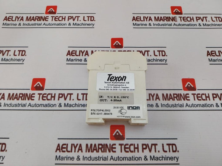 Inor Ipaq-4L Temperature Transmitter 70Ip4L0002 24Vdc