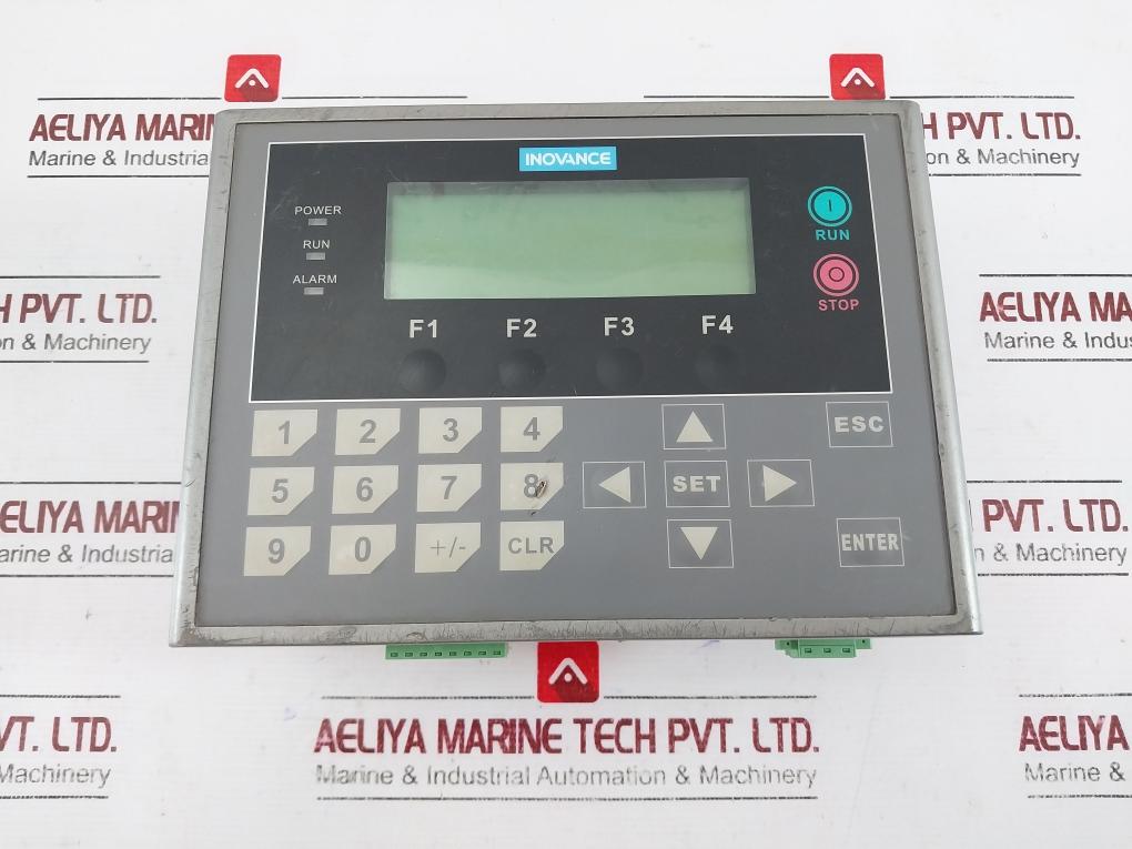 Inovance H0u-1616mr-xp-6at-int Plc With Hmi Panel Dc24