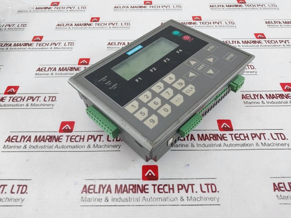 Inovance H0u-1616mr-xp-6at-int Plc With Hmi Panel Dc24