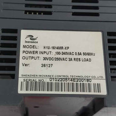 Inovance H1U-1614Mr-xp Programmable Logic Controller 100-240Vac 0.5A 50/60Hz