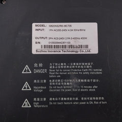 Inovance Is620Ns2R8I-mc705 Servo Drive 1Ph Ac 200-240V 4.0A 50/60 Hz