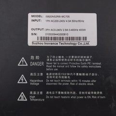 Inovance Is620Ns2R8I-mc705 Servo Drive 3Ph Ac 0-240V 2.8A 0-400 Hz 400W 220V