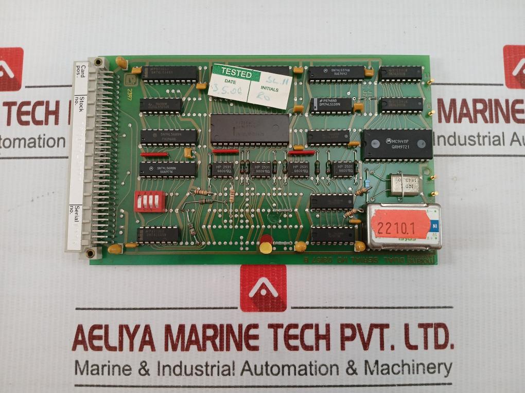 Input/Output Alarm Pcb Module 03157 B Moland