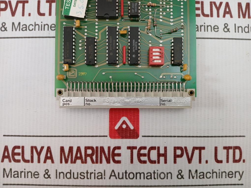 Input/Output Alarm Pcb Module 03157 B Moland