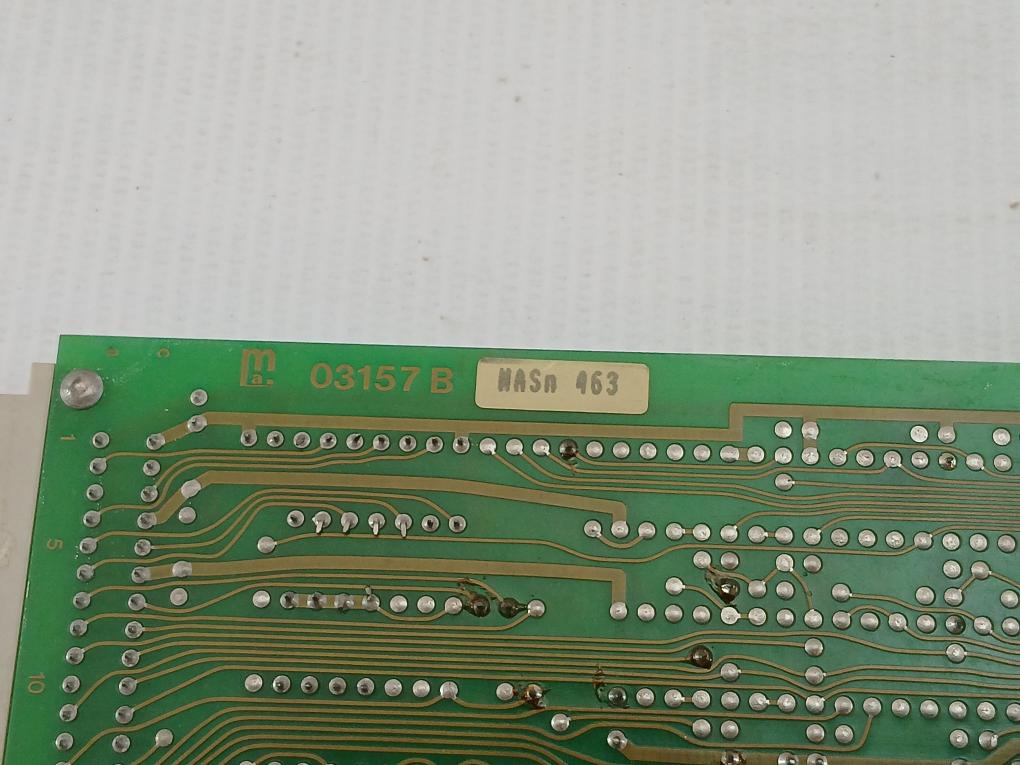 Input/Output Alarm Pcb Module 03157 B Moland
