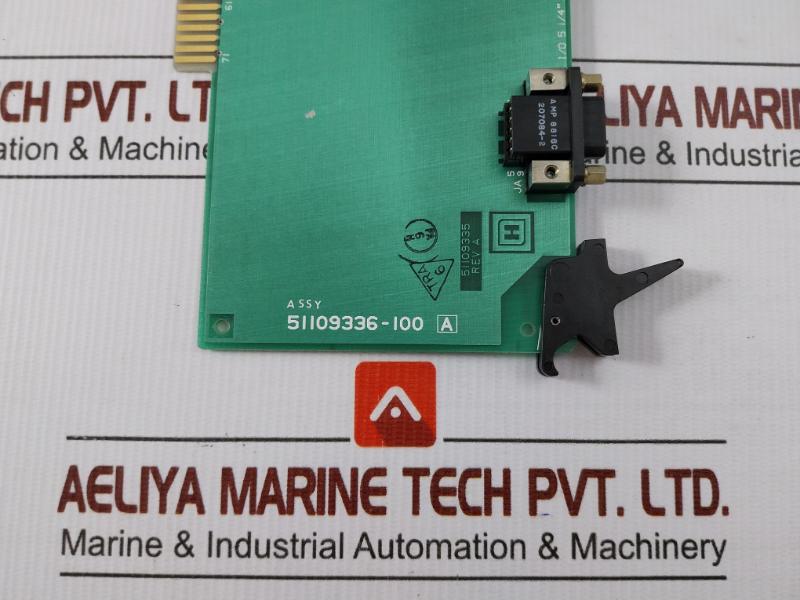 Input/Output Interface Module Assembly Pcb 51109336-100 Honeywell Revision A