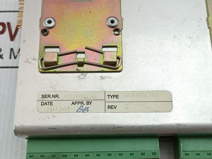 Input Output Module 98.6.034.702 Praxis Automation