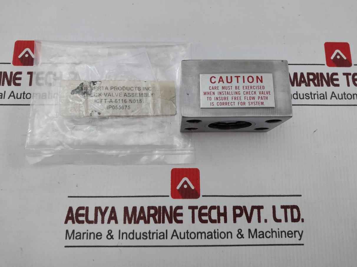 Inserta Icft-a-6116-n015 Check Valve Assembly B69 D9 Ip055675