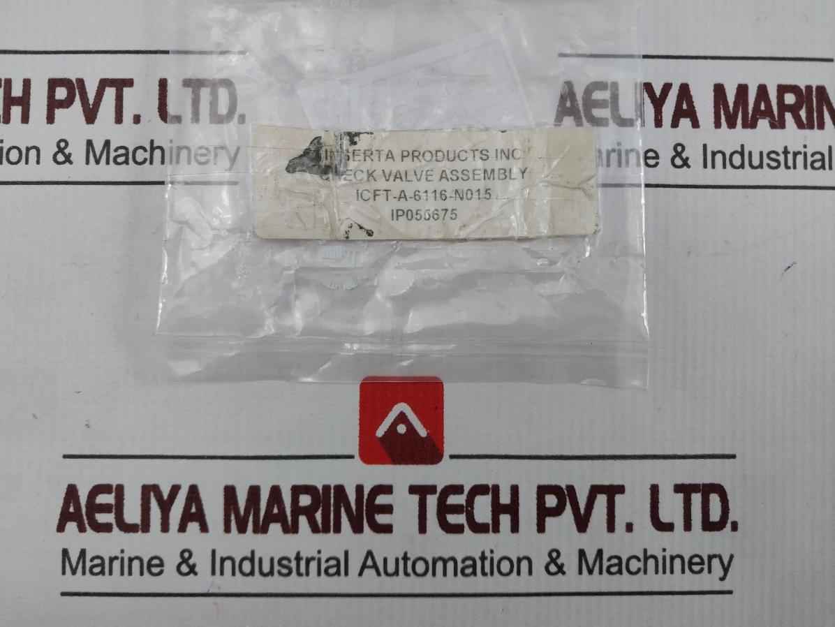 Inserta Icft-a-6116-n015 Check Valve Assembly B69 D9 Ip055675