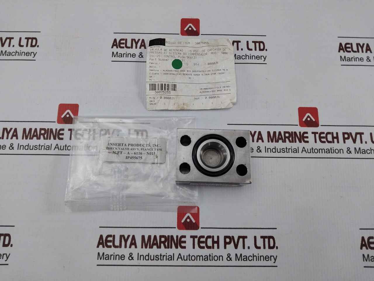 Inserta Icft-a-6116-n015 Check Valve Assembly Ip455675 Ll3 M3