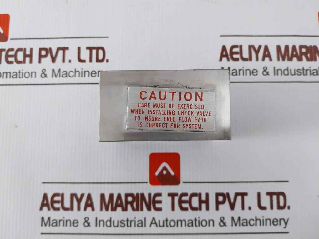 Inserta Icft-a-6116-n015 Check Valve Flange Type 4-bolt Ip455675