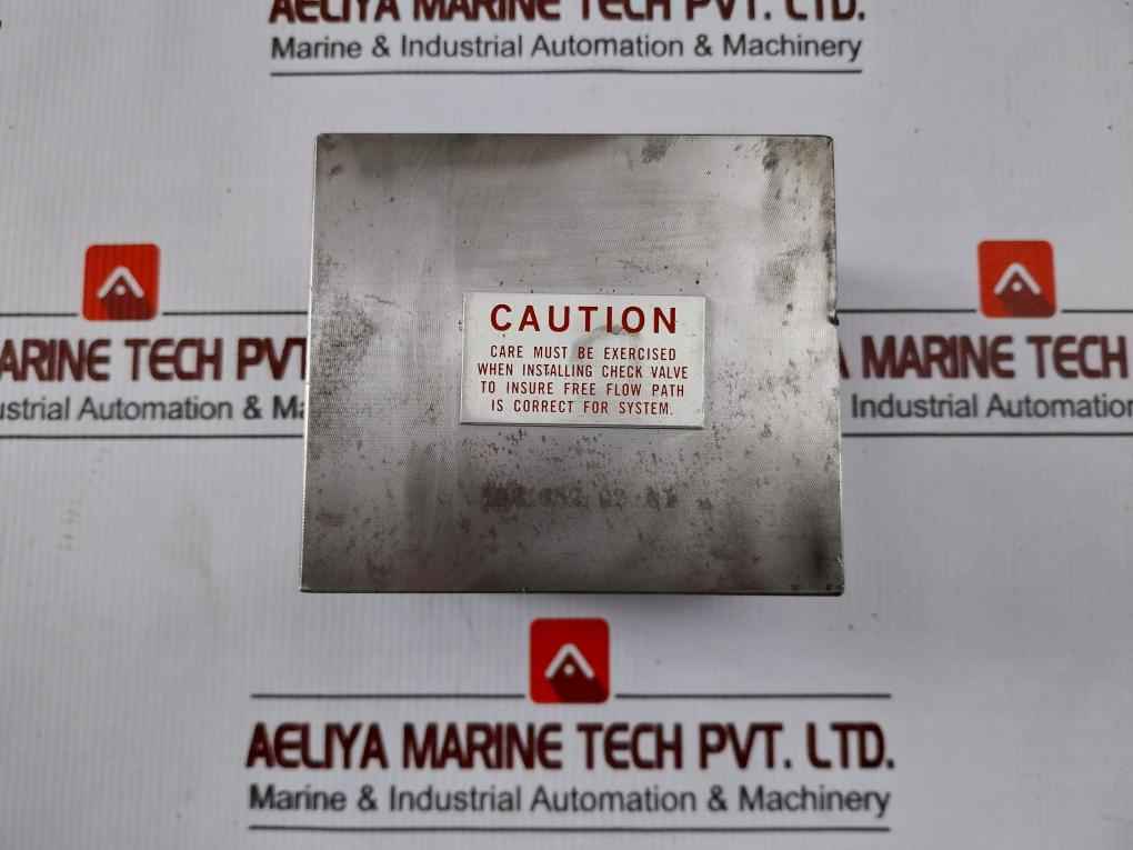 Inserta Icft-a-6132-n015 Check Valve 4-bolt Flange Type