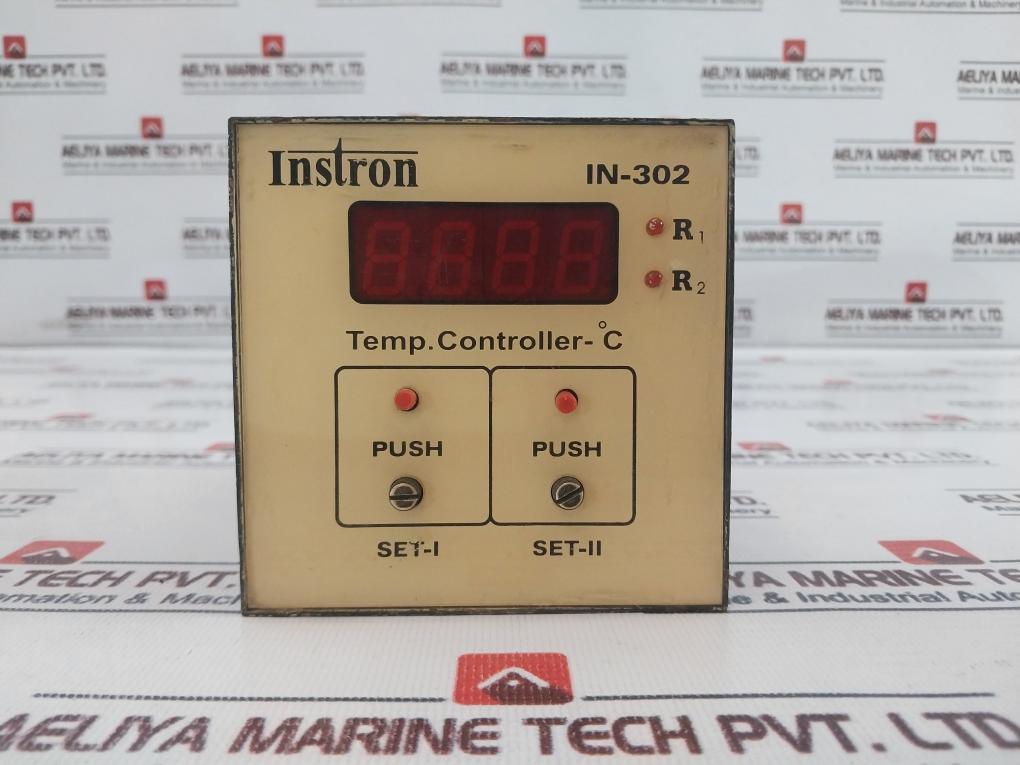 Instron IN-302/ IN-301N CR/AL Temperature Controller 220Vac