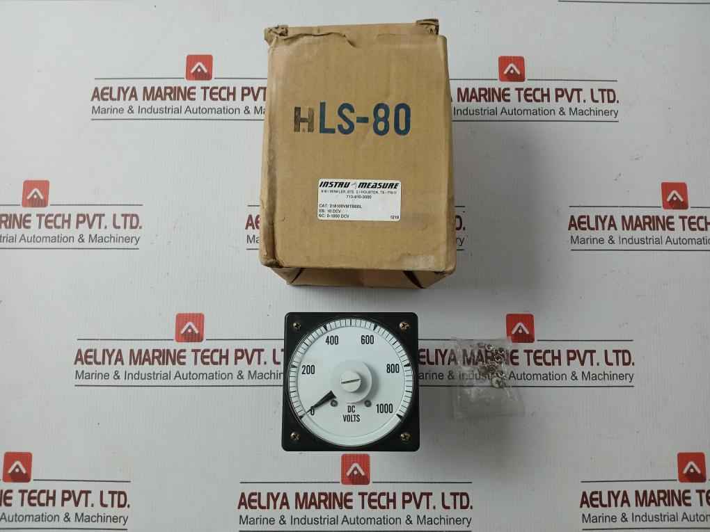 Instru Measure Dc Voltmeter 10 Dcv 218100Vmtssbl