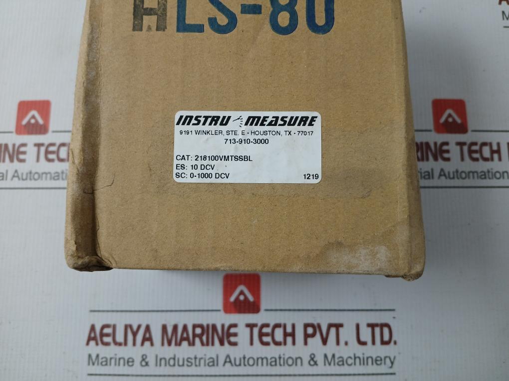 Instru Measure Dc Voltmeter 10 Dcv 218100Vmtssbl