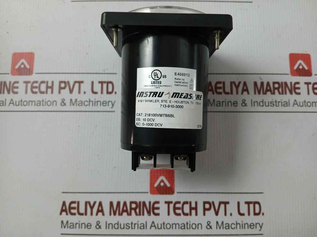 Instru Measure Dc Voltmeter 10 Dcv 218100Vmtssbl