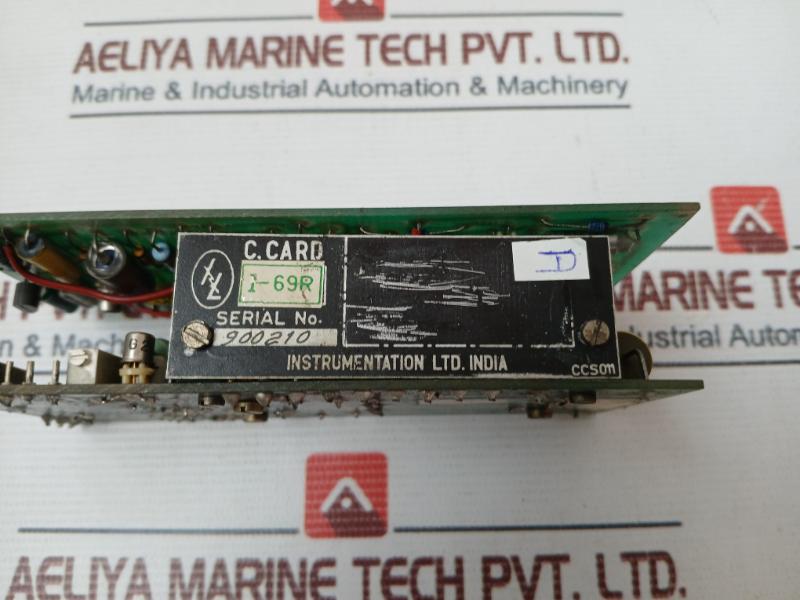 Instrumentation 302733/3 Rack‐Style Marine Control Alarm/Monitoring System
