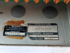 Instrumentation 302733/3 Rack?Style Marine Control Alarm/Monitoring System