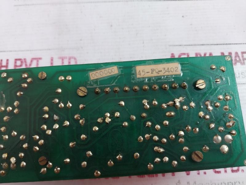 Instrumentation I-68E Printed Circuit Board Card 45-fq-3402 Ccs.17.101.024