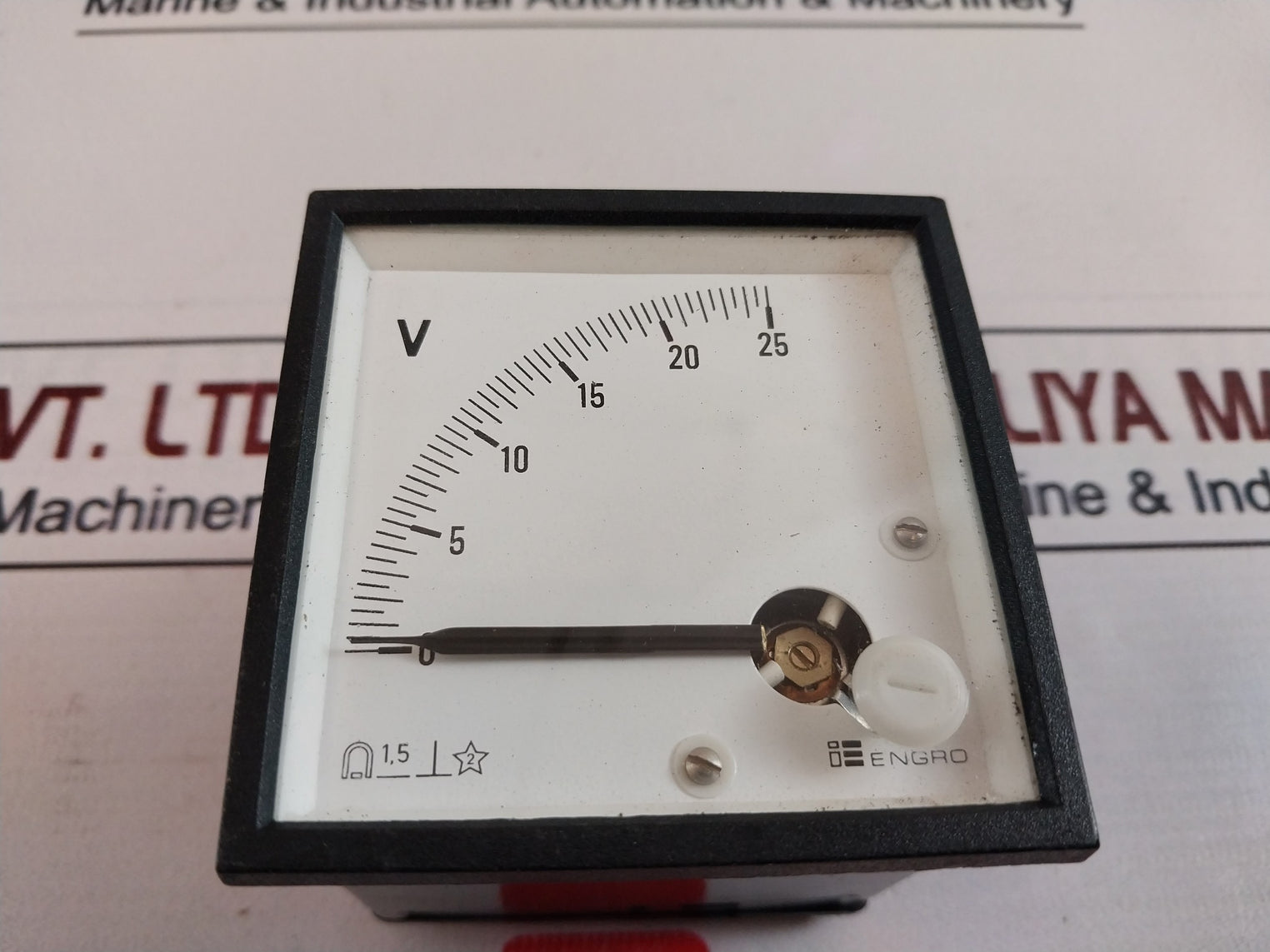 Instrumentos Eletricos Engro 0-25V Analog Voltmeter