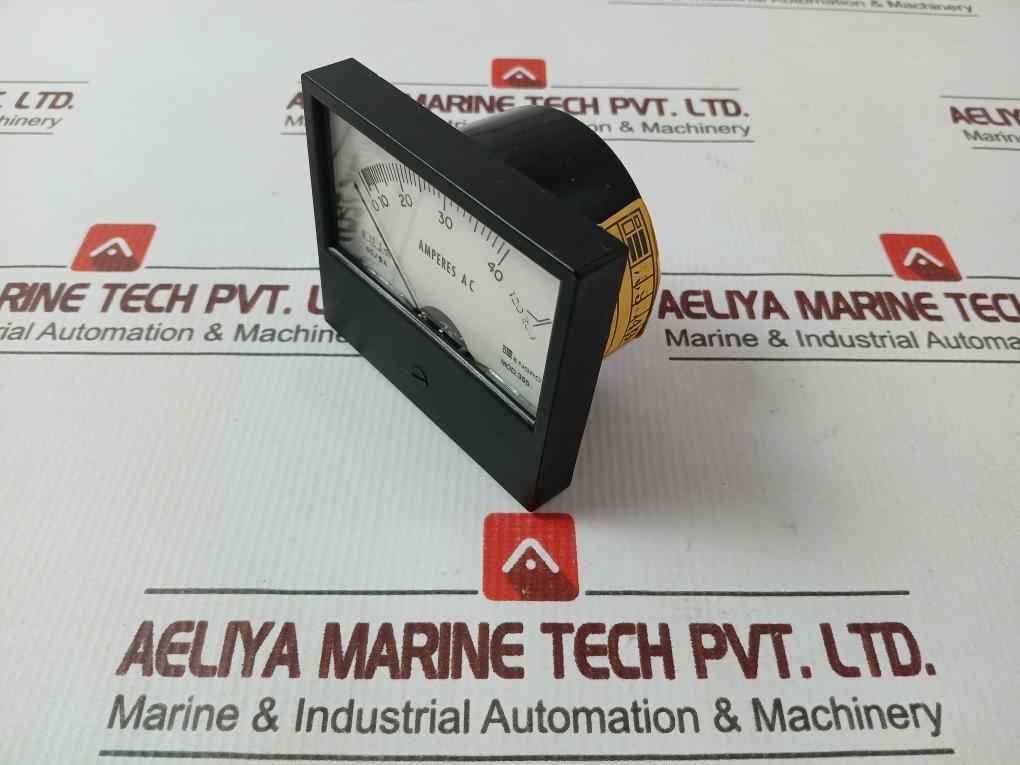 Instrumentos Eletricos Engro 355 Analog Ac Ampere Panel Meter 0–40/200Amp