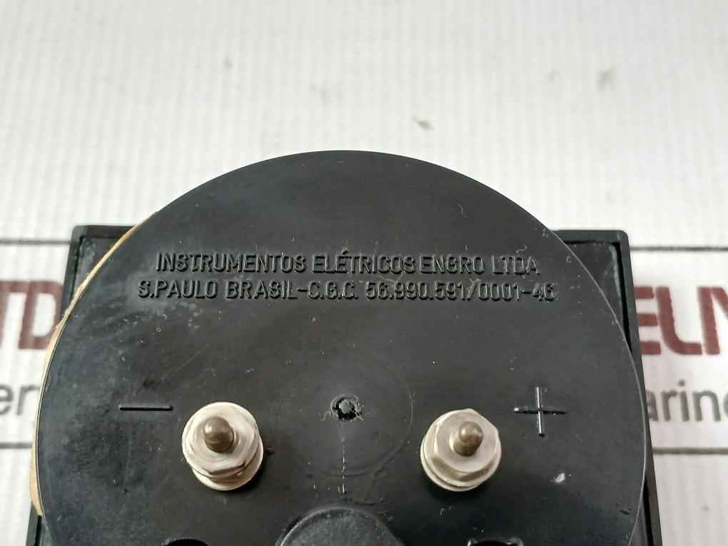 Instrumentos Eletricos Engro 355 Analog Ac Ampere Panel Meter 0–40/200Amp