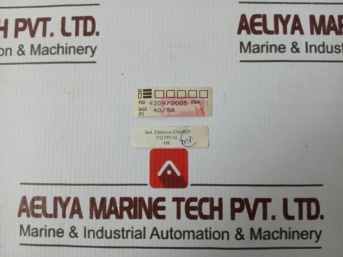 Instrumentos Eletricos Engro 355 Dc Amperemeter 0-40A